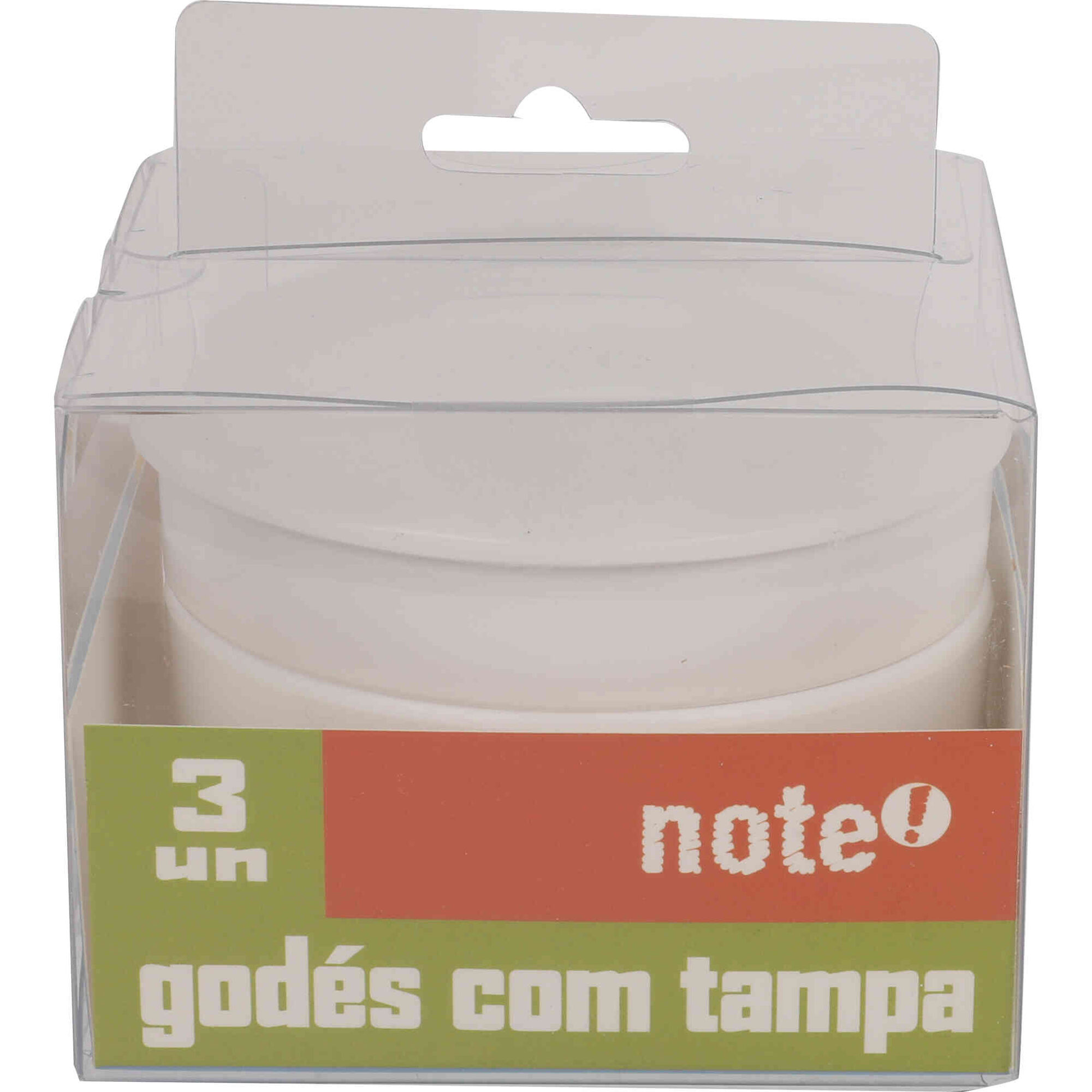 Conjunto 3 God&eacute;s com Tampa Note!