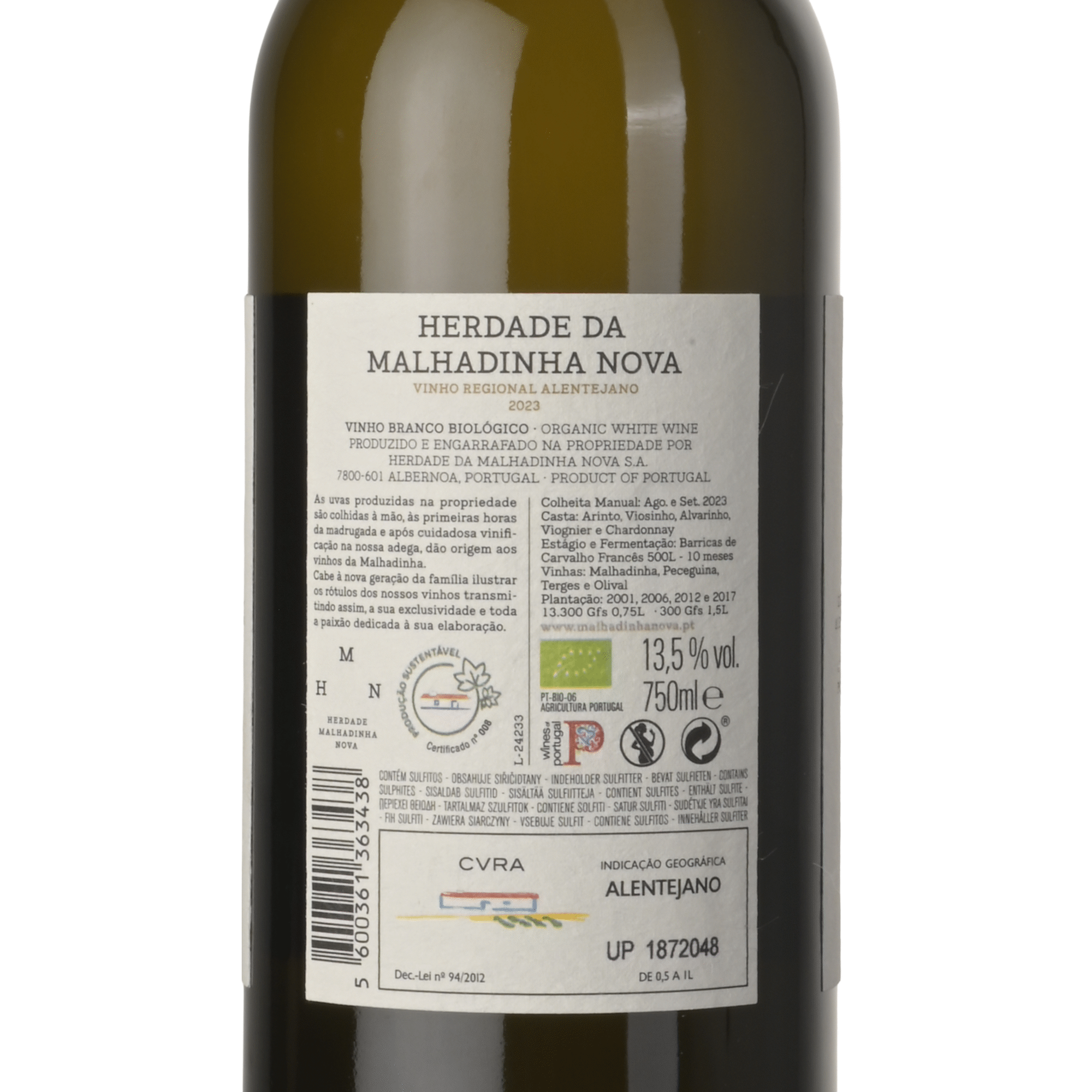 Malhadinha Alentejo Vinho Branco