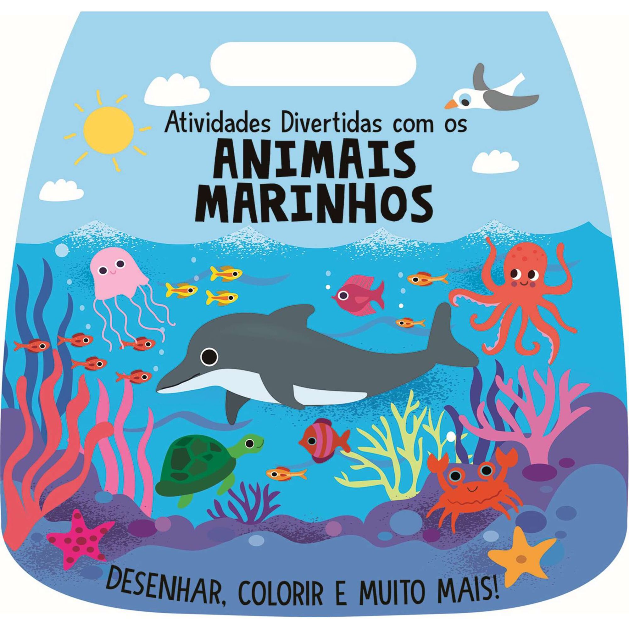 Atividades Divertidas com os Animais Marinhos de Stephanie Evans