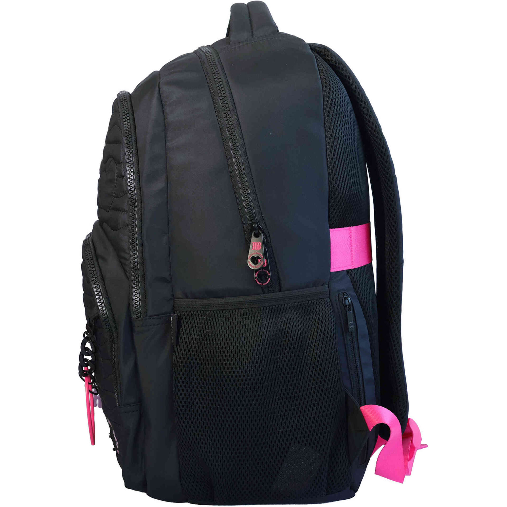 Mochila Preta Cora&ccedil;&otilde;es Rebecca Bonbon