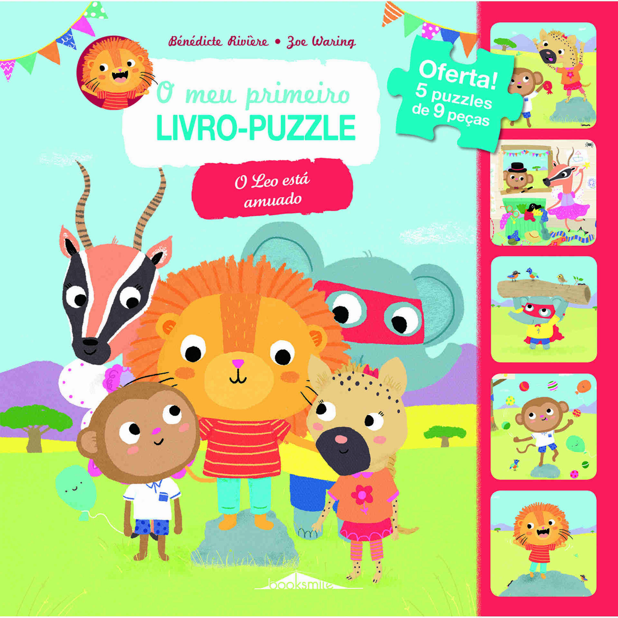 O Meu Primeiro Livro-puzzle - O Leo Est&aacute; Amuado