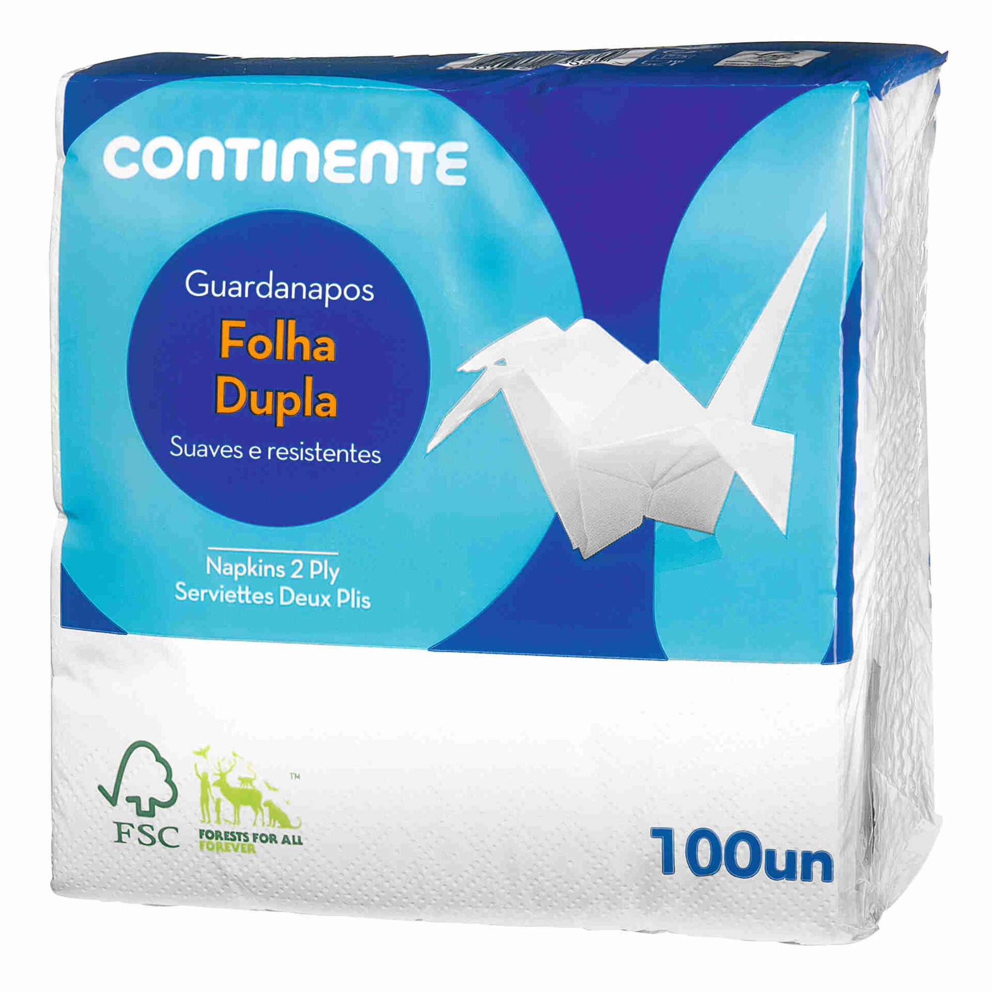 Guardanapos 2 folhas Continente