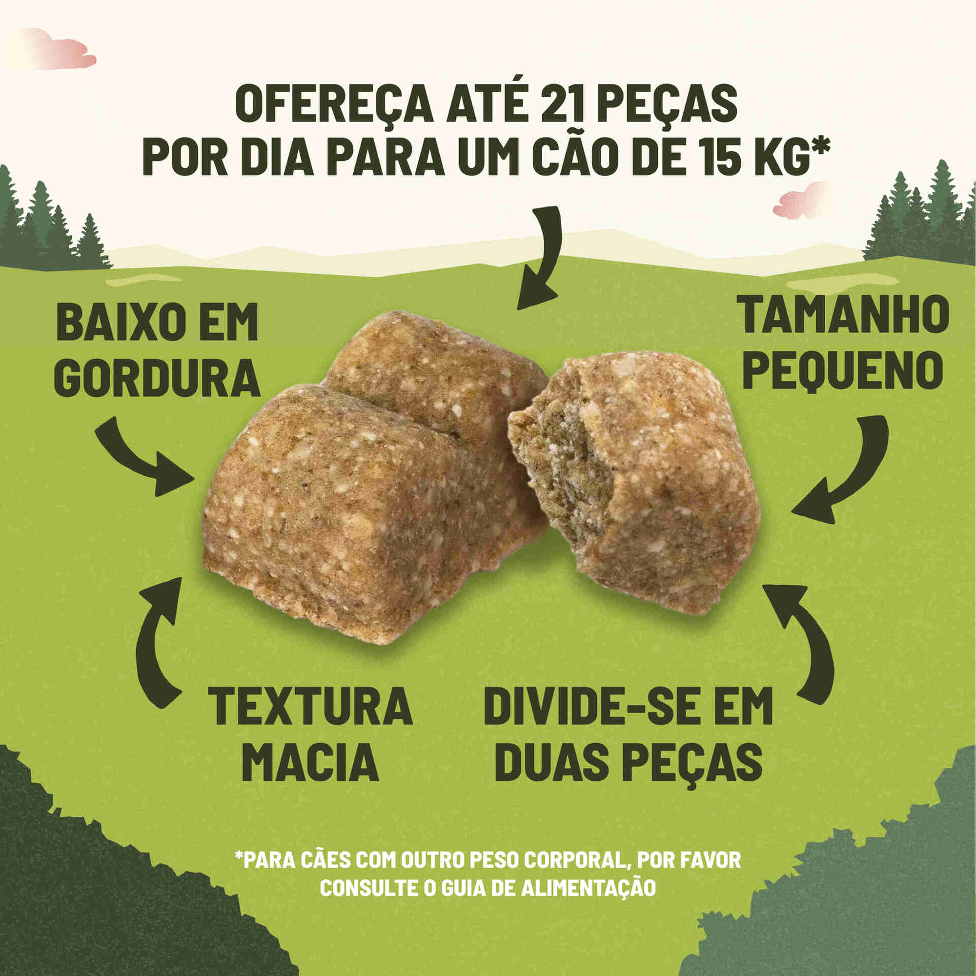 Snack para C&atilde;o Treino Salm&atilde;o Purina Adventuros