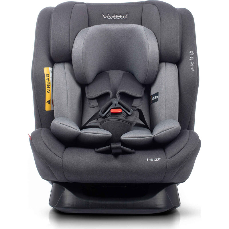 Cadeira Auto I-Size 40-150cm Cinza Eder Vivitta