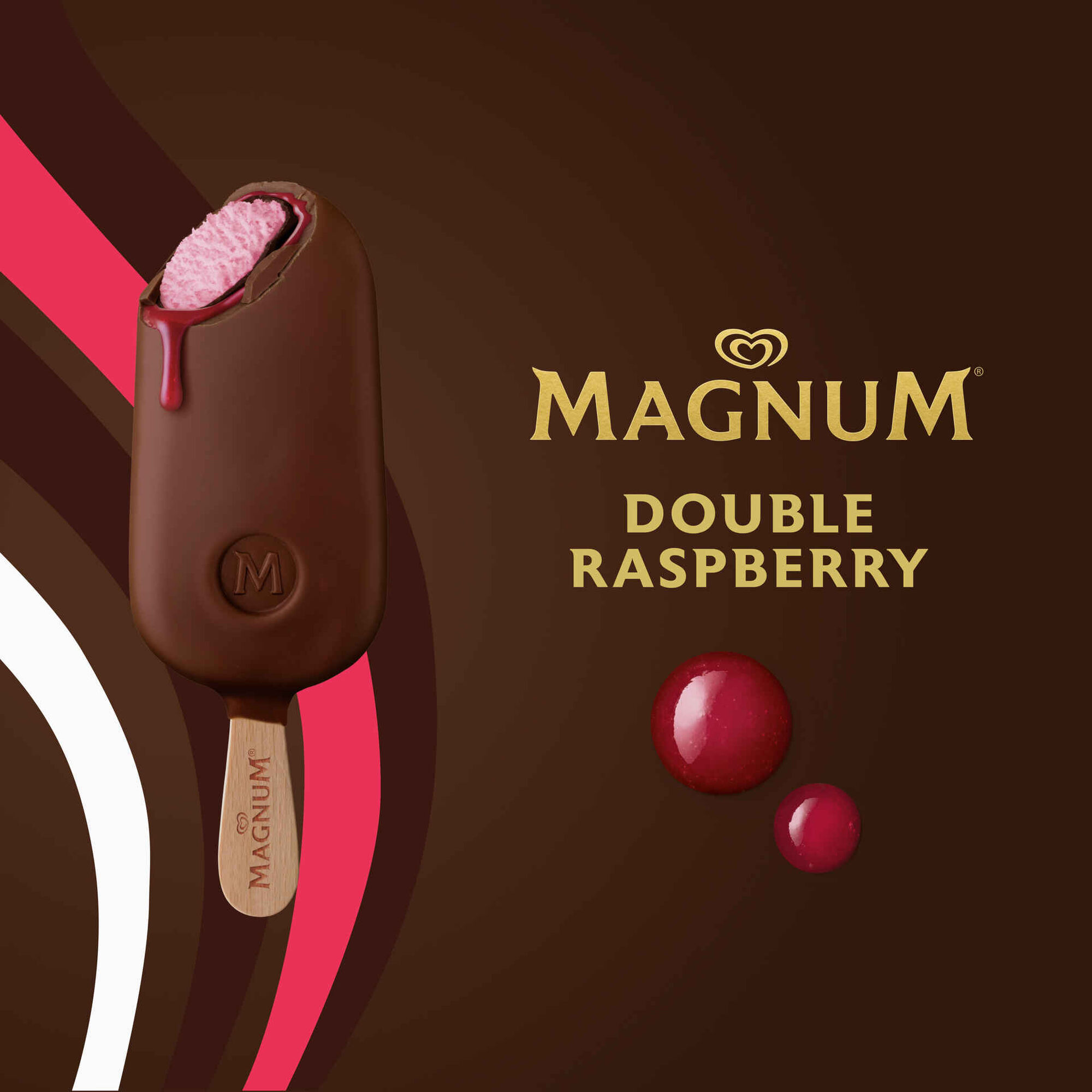 Gelado Mini Double Framboesa