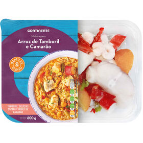 Preparado para Arroz de Tamboril e Camarão Congelado