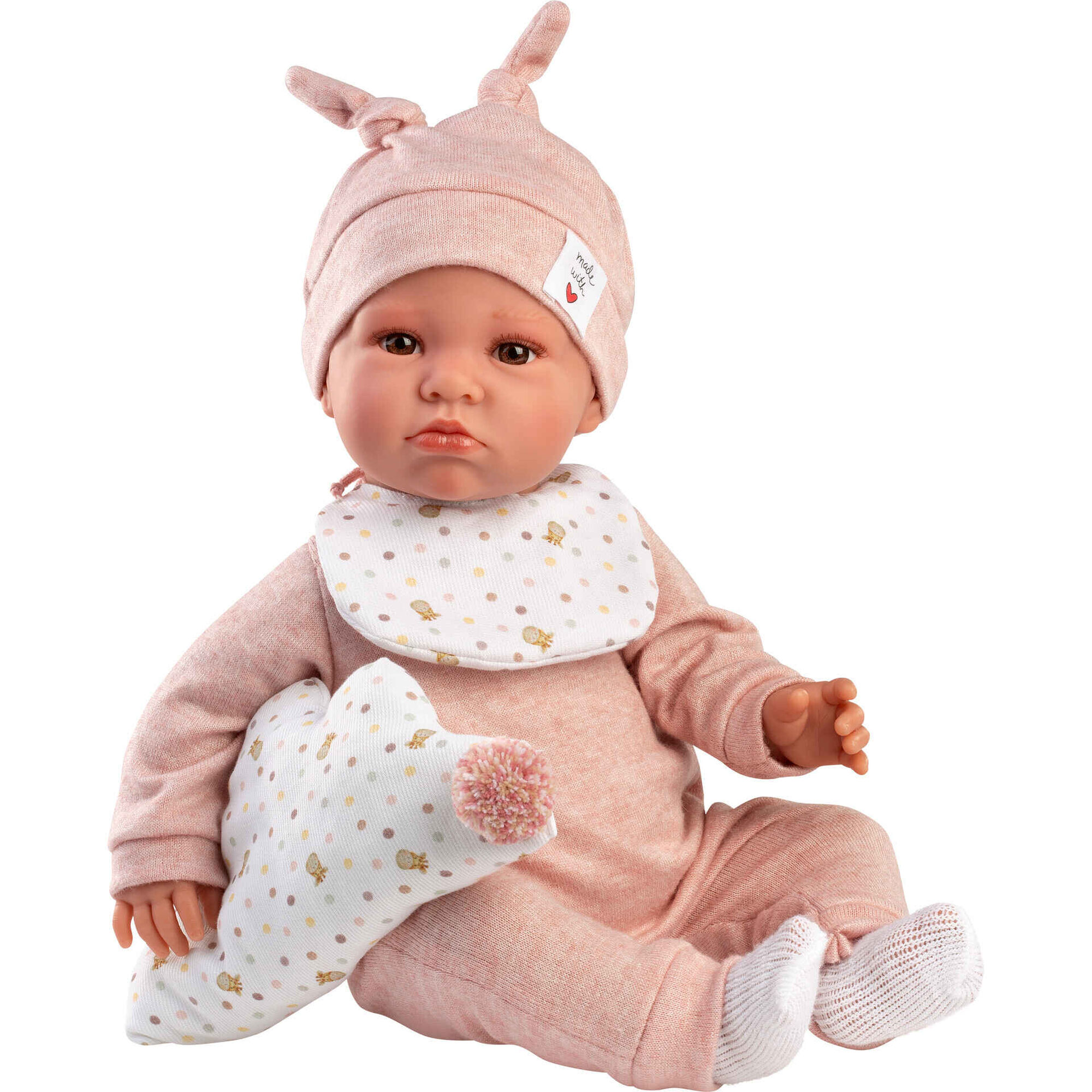Llorens - Beb&eacute; Luna Chorona 45cm com Almofada