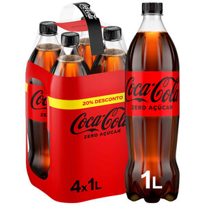 Refrigerante com Gás Cola Zero Coca-Cola