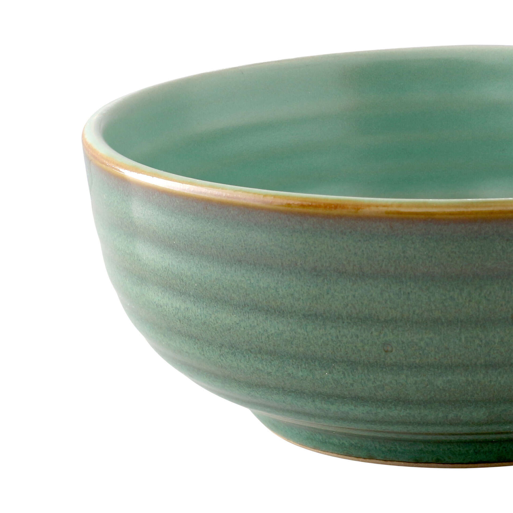 Prato Sopa 15,5cm Verde Marv&atilde;o Kasa