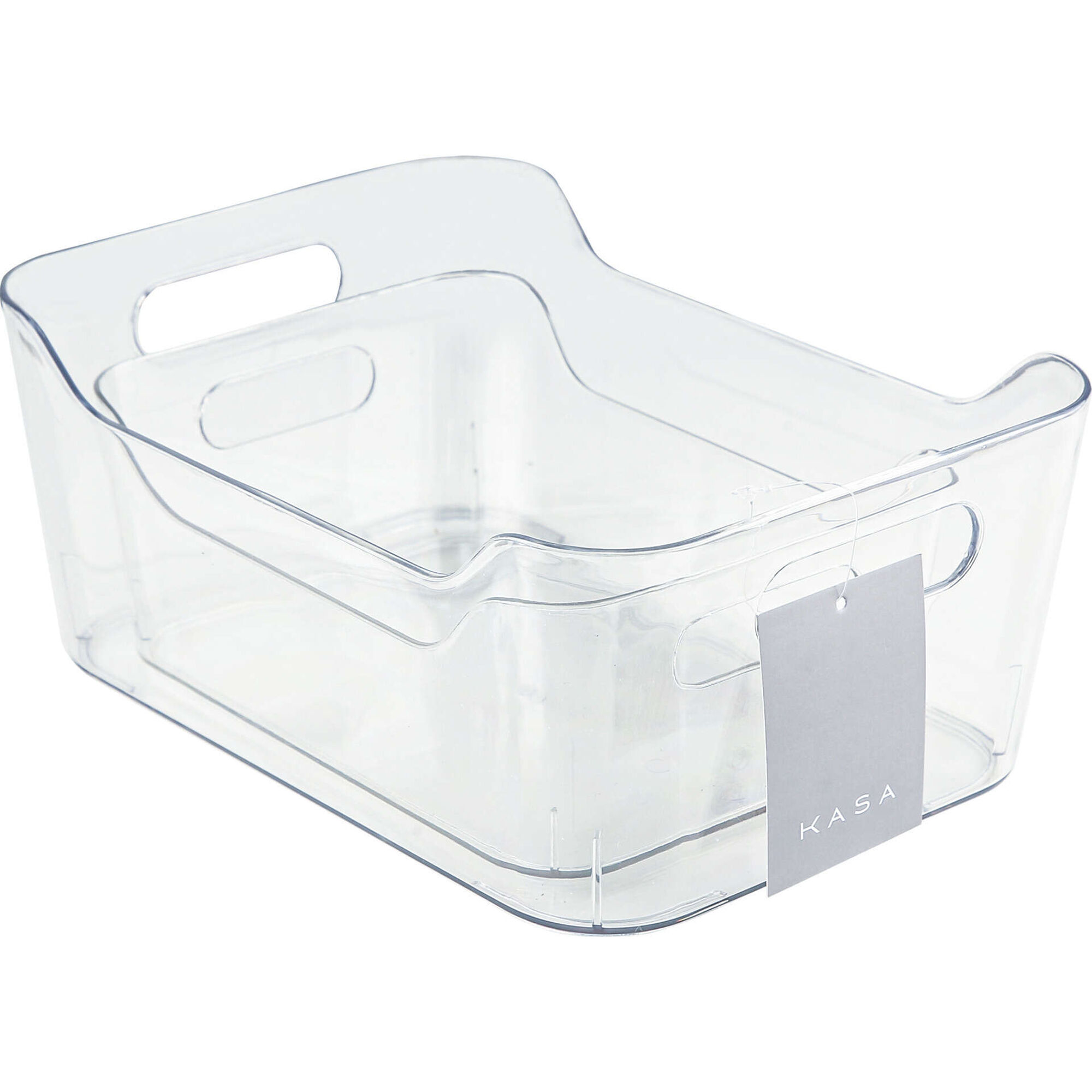 Conjunto 2 Cestos Pl&aacute;stico Kasa