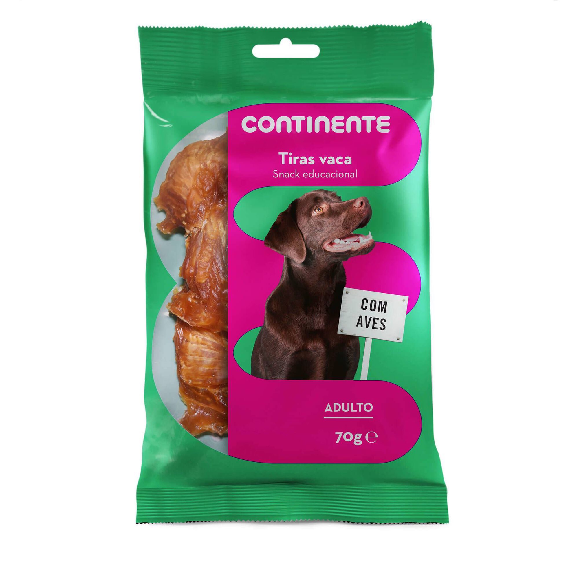 Snack para Cão Tiras Vaca