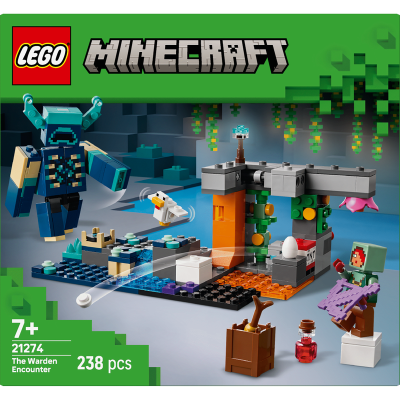 LEGO Minecraft - O Encontro com o Guarda - 21274