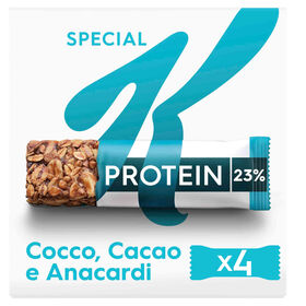 Barras de Cereais Proteína Coco, Cacau e Caju Special K