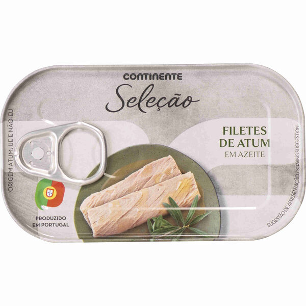 Filete Atum em Azeite Continente Seleção