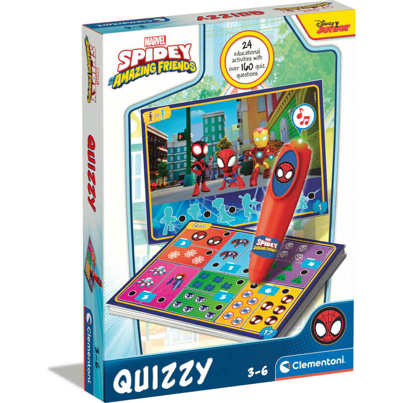 Clementoni - Jogo Quizzy Spidey