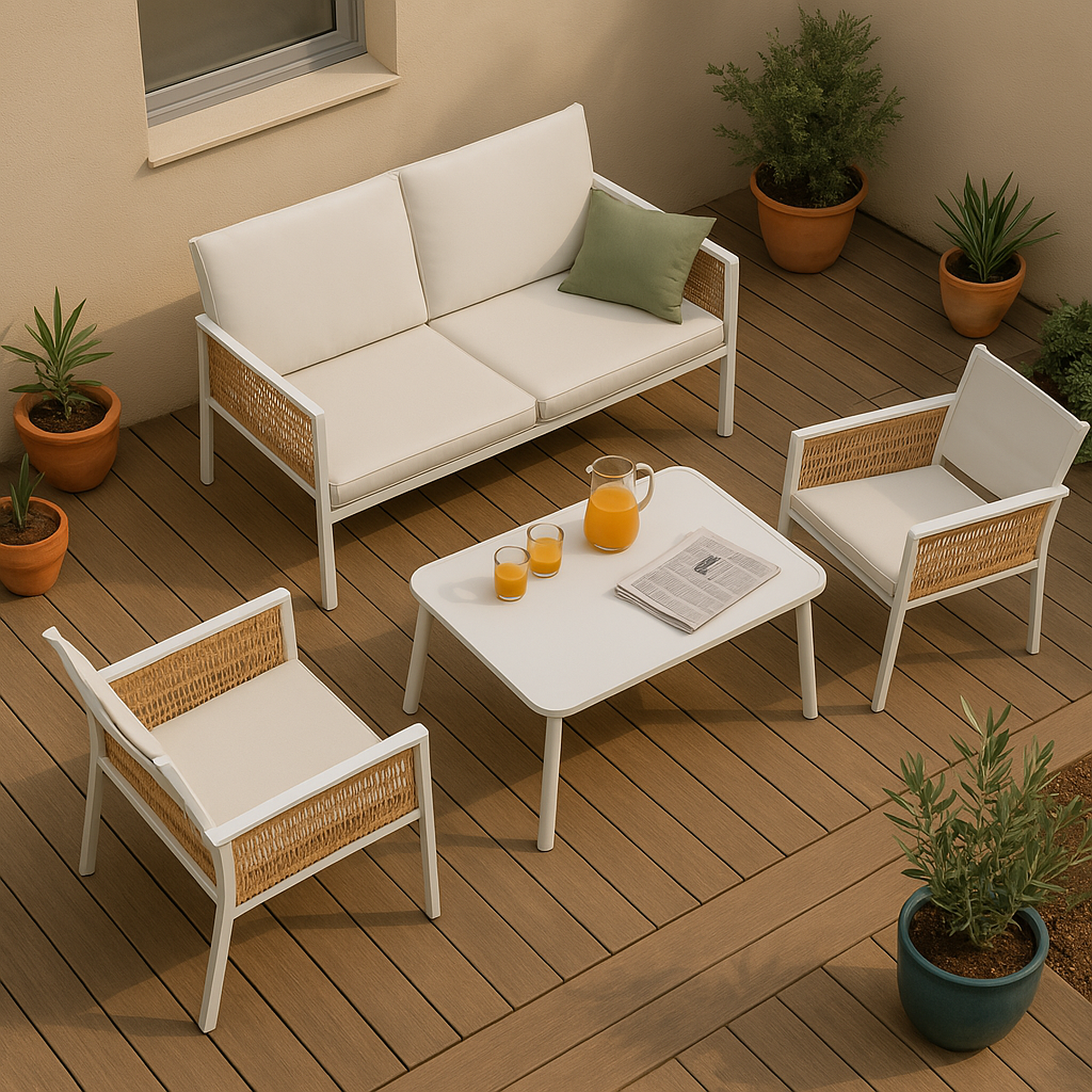 Conjunto Jardim 4 Lugares Phuket