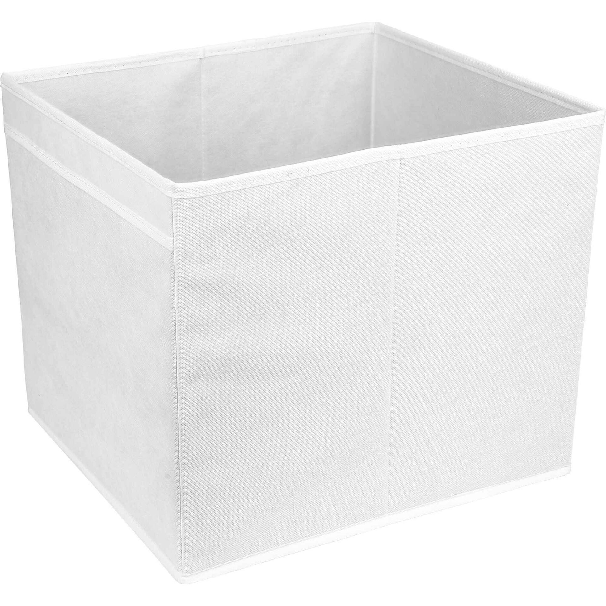 Cubo Arruma&ccedil;&atilde;o 33x38x33cm Branco Kasa