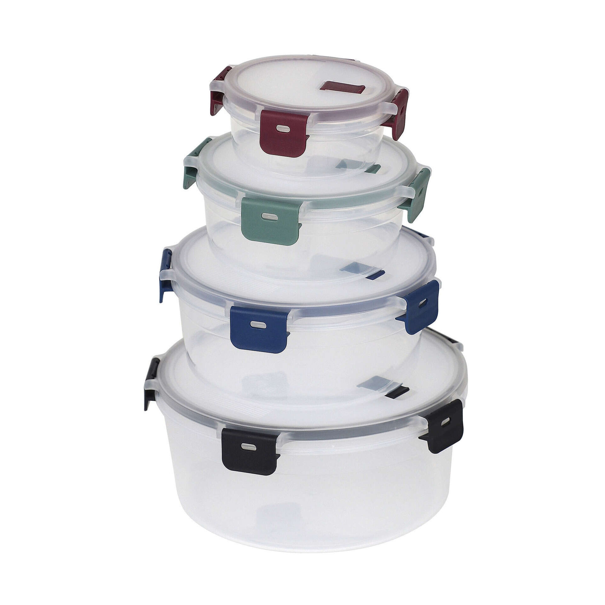 Conjunto 4 Caixas Herméticas Red Grande Bestlock