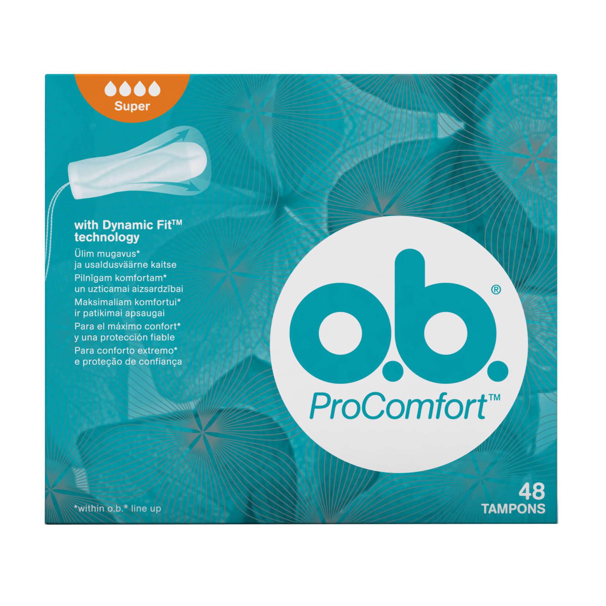 Tampão Digital ProComfort Super Tampão Digital ProComfort Super