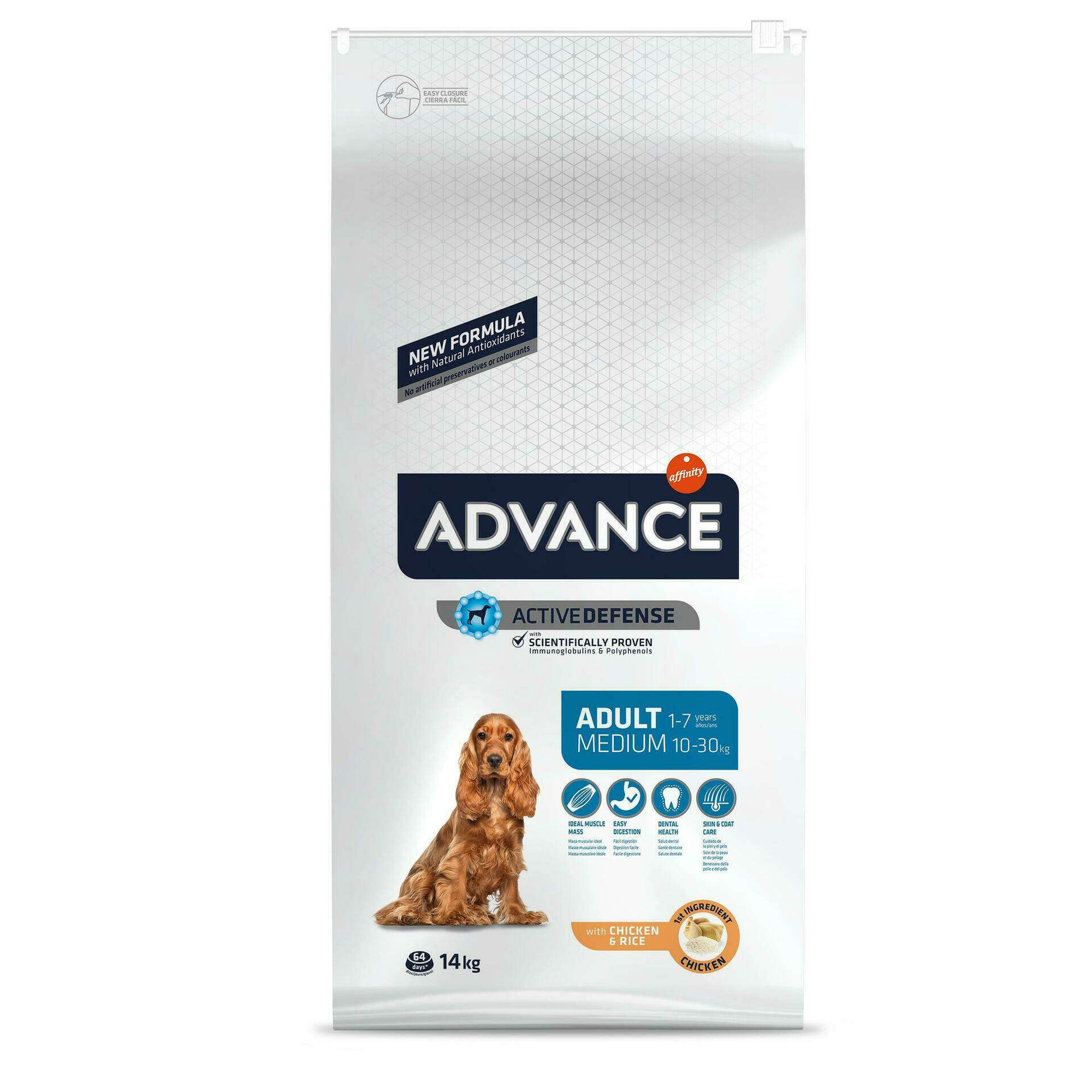 Ração para Cão Adulto Médio Frango e Arroz Ração para Cão Adulto Médio Frango e Arroz