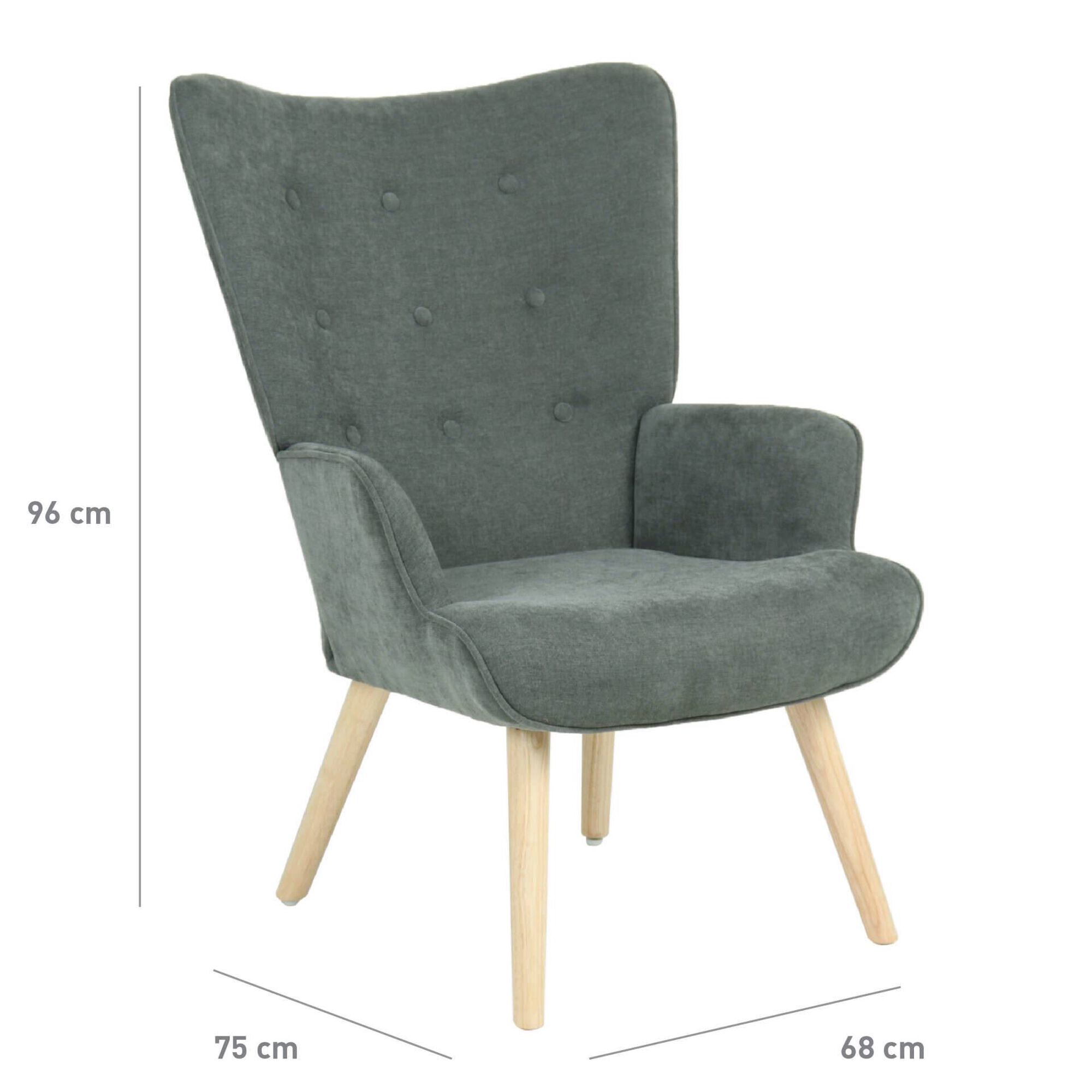 Poltrona Verde &Uacute;rsula Kasa