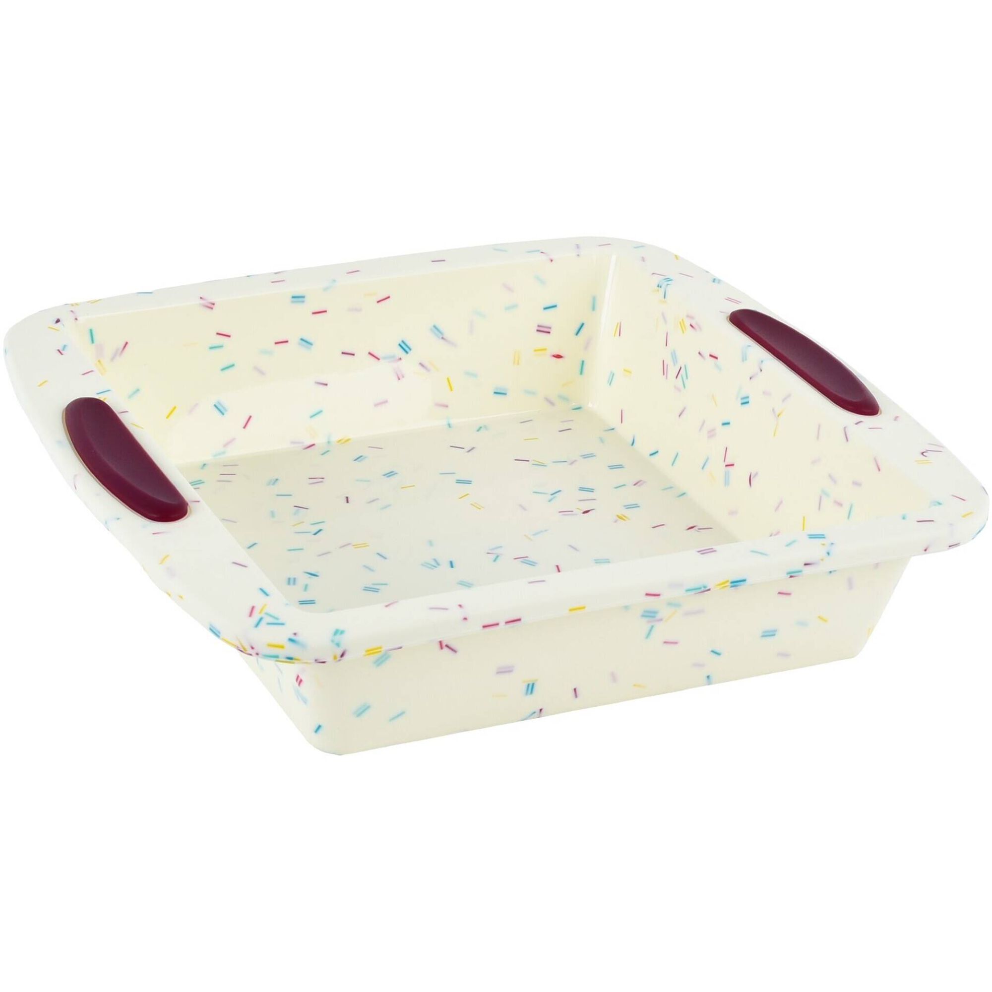 Forma Quadrada Silicone 24cm Confetti Kasa (v&aacute;rios modelos)