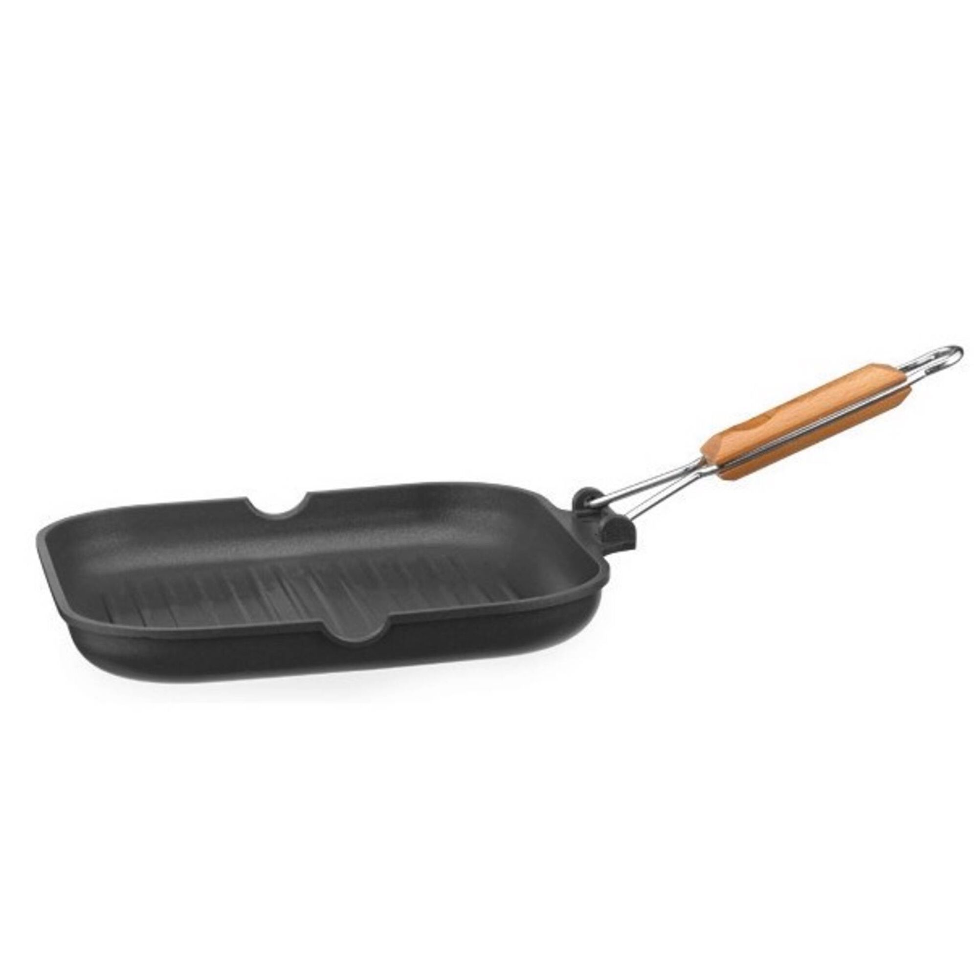 Grelhador Antiaderente Alumínio Natura Cook