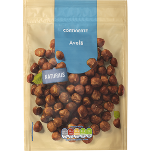 Miolo de Avelã com Pele Continente