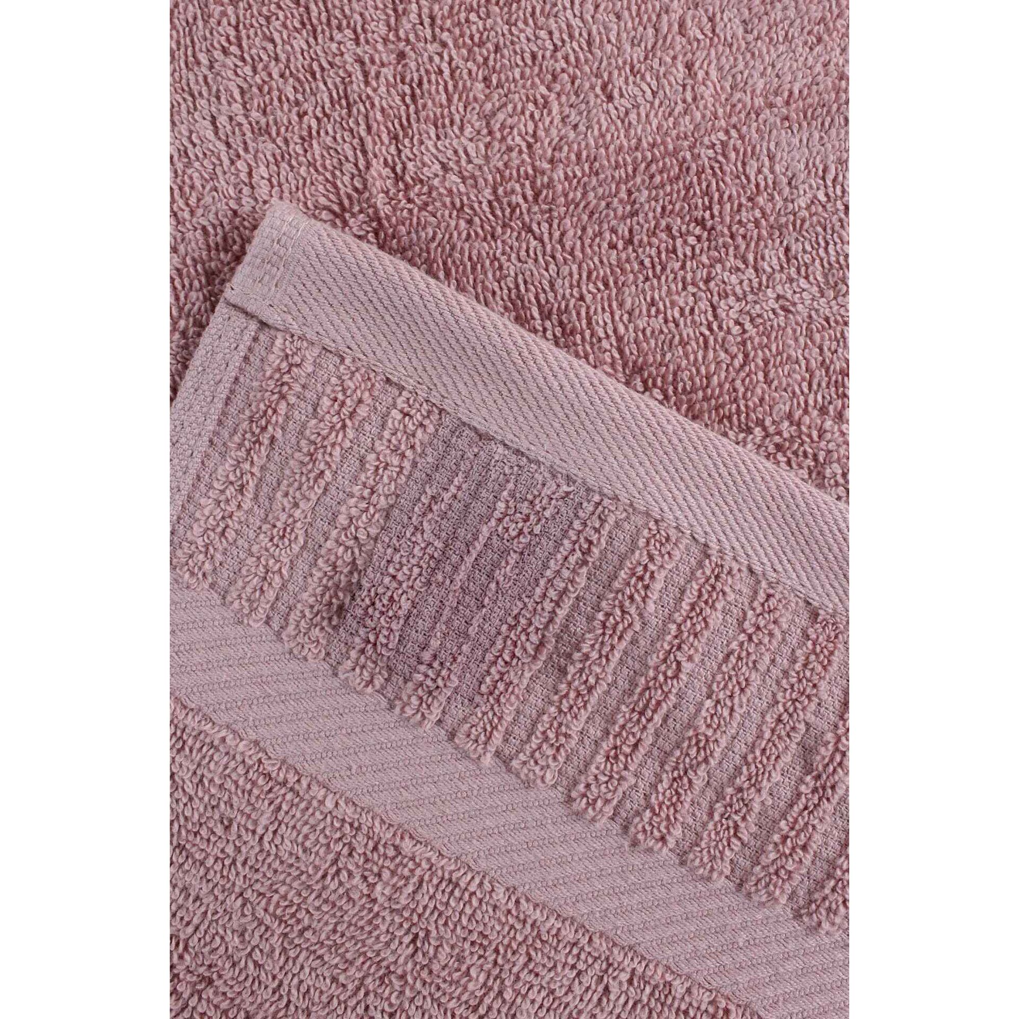 Conjunto 3 Toalhas Piano Rosa Kasa