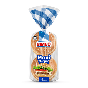 Pão de Hambúrguer Maxi