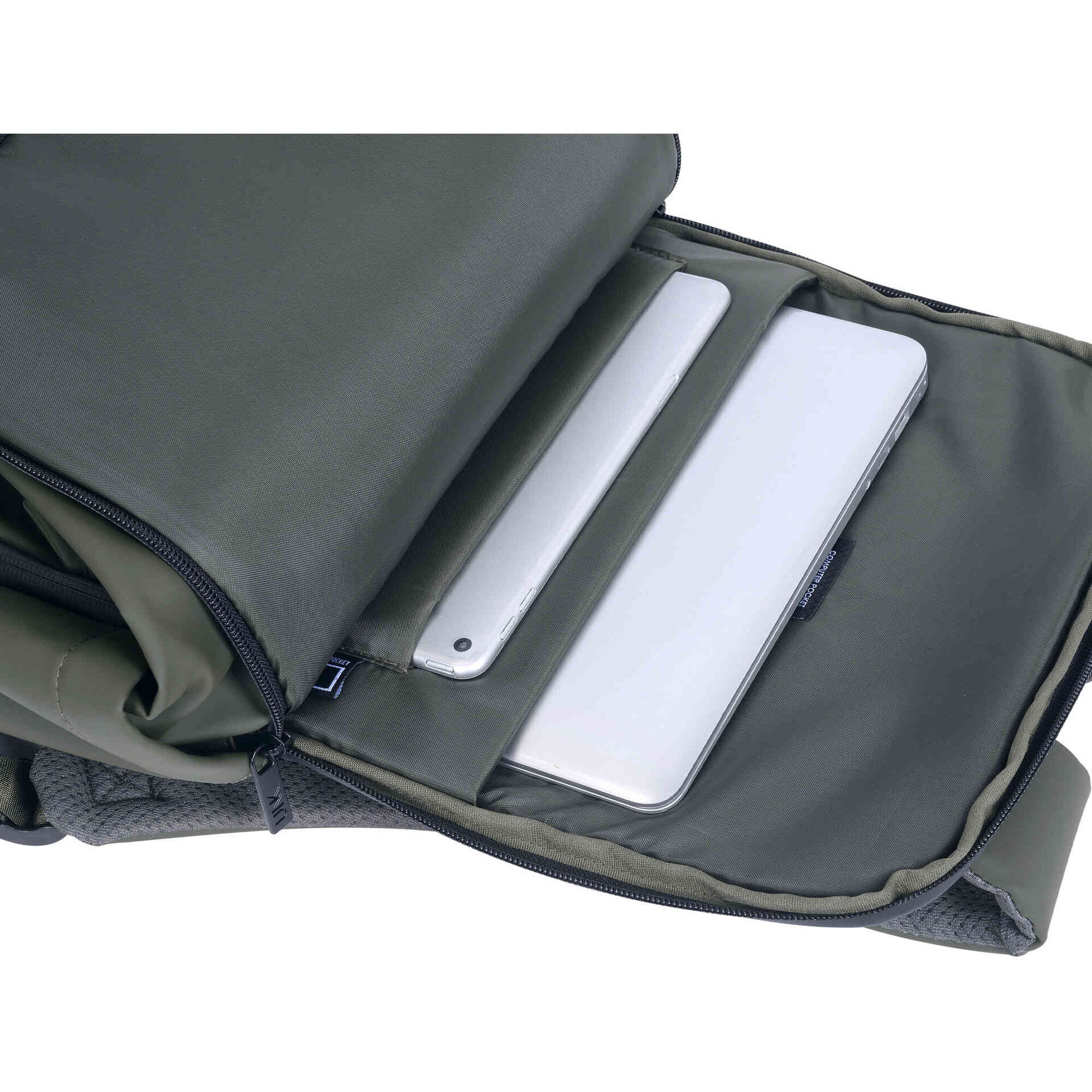 Mochila Office Verde Zenith Unkeeper