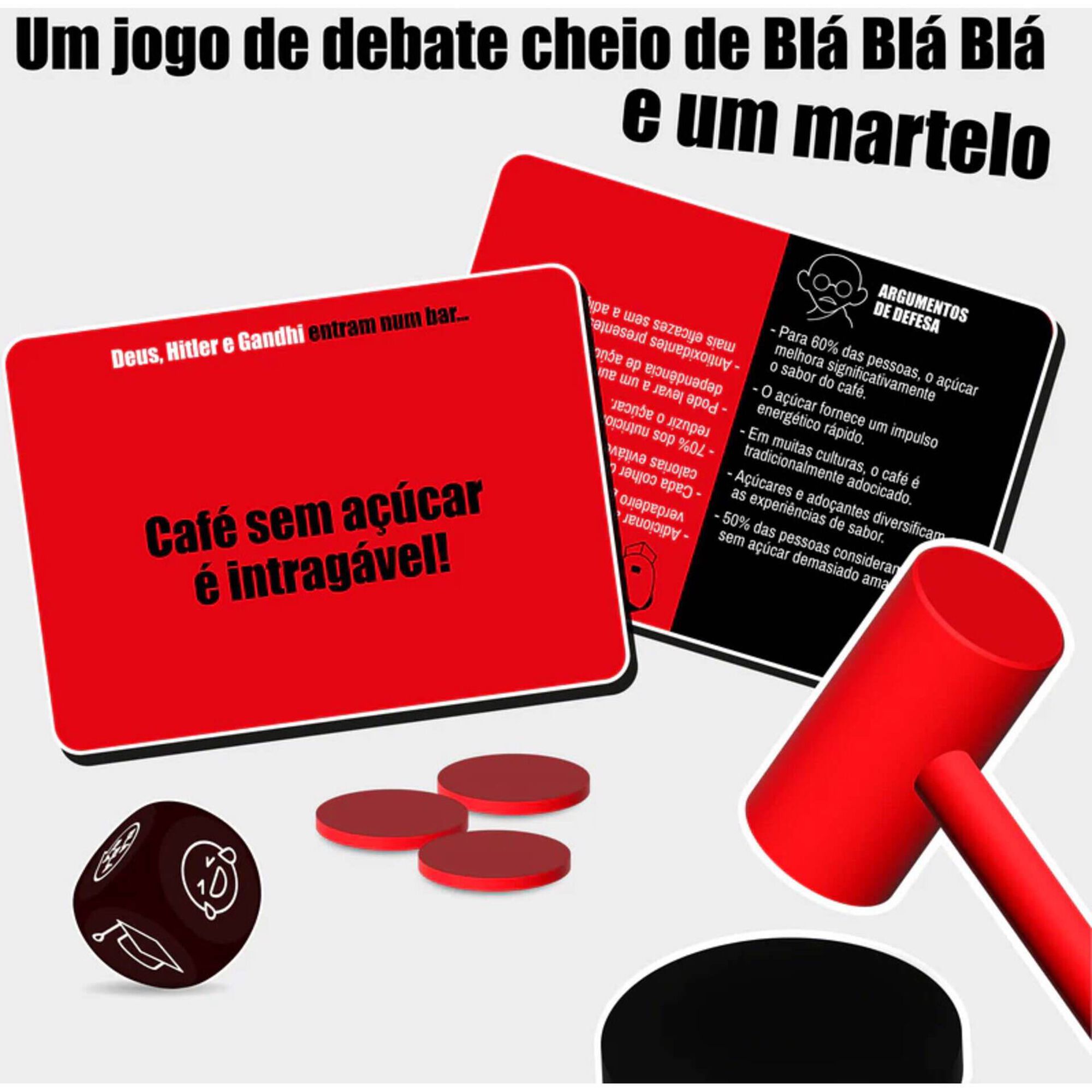 Creative Toys - Jogo Deus, Hitler E Gandhi Entram num Bar