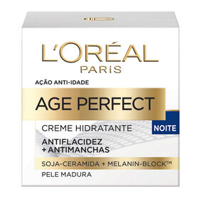 Creme de Rosto Noite Age Perfect Hidratante Antimanchas 60+
