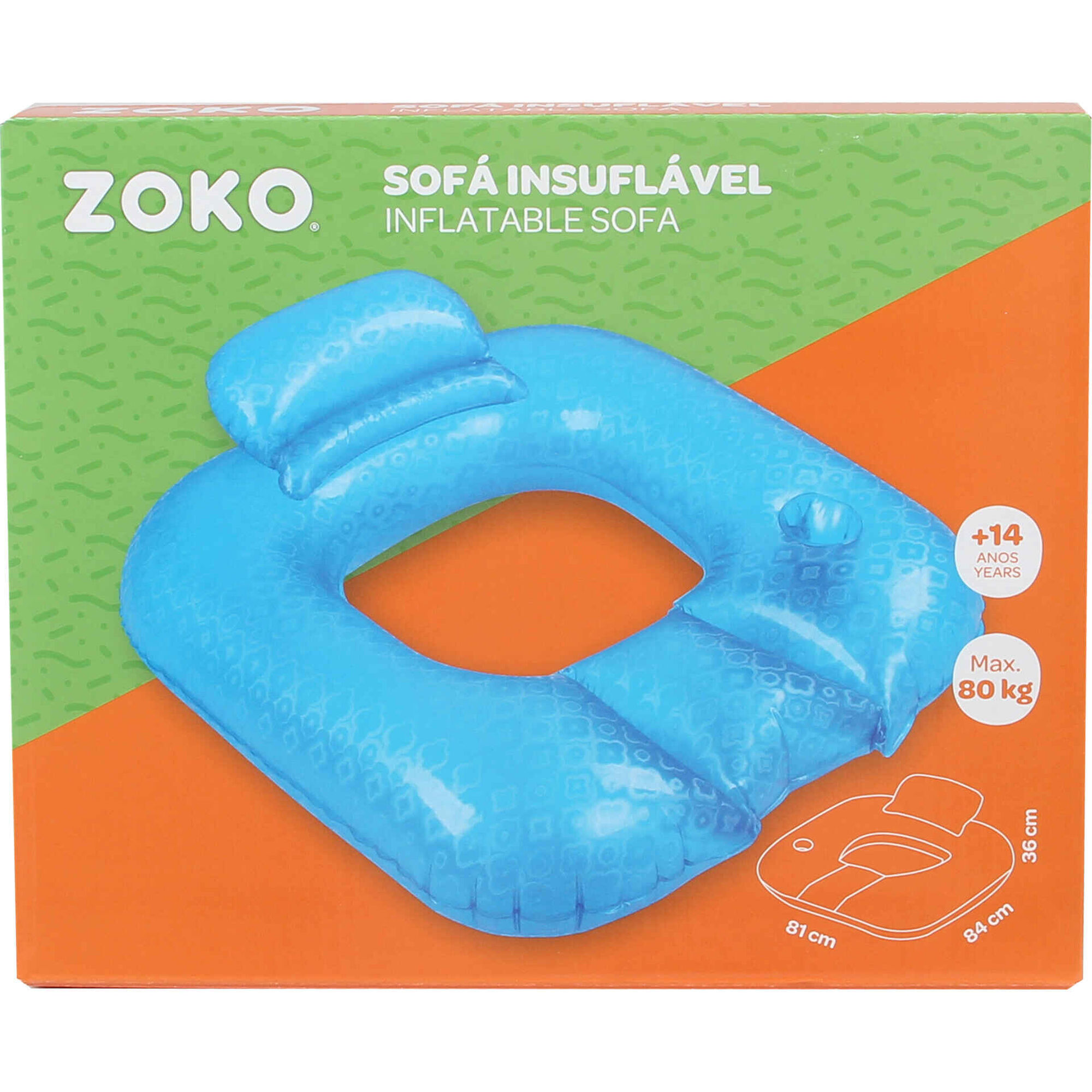 Zoko - Sof&aacute; Insufl&aacute;vel