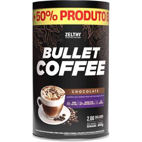 Bullet Coffee Chocolate com Colag&eacute;nio Zelthy