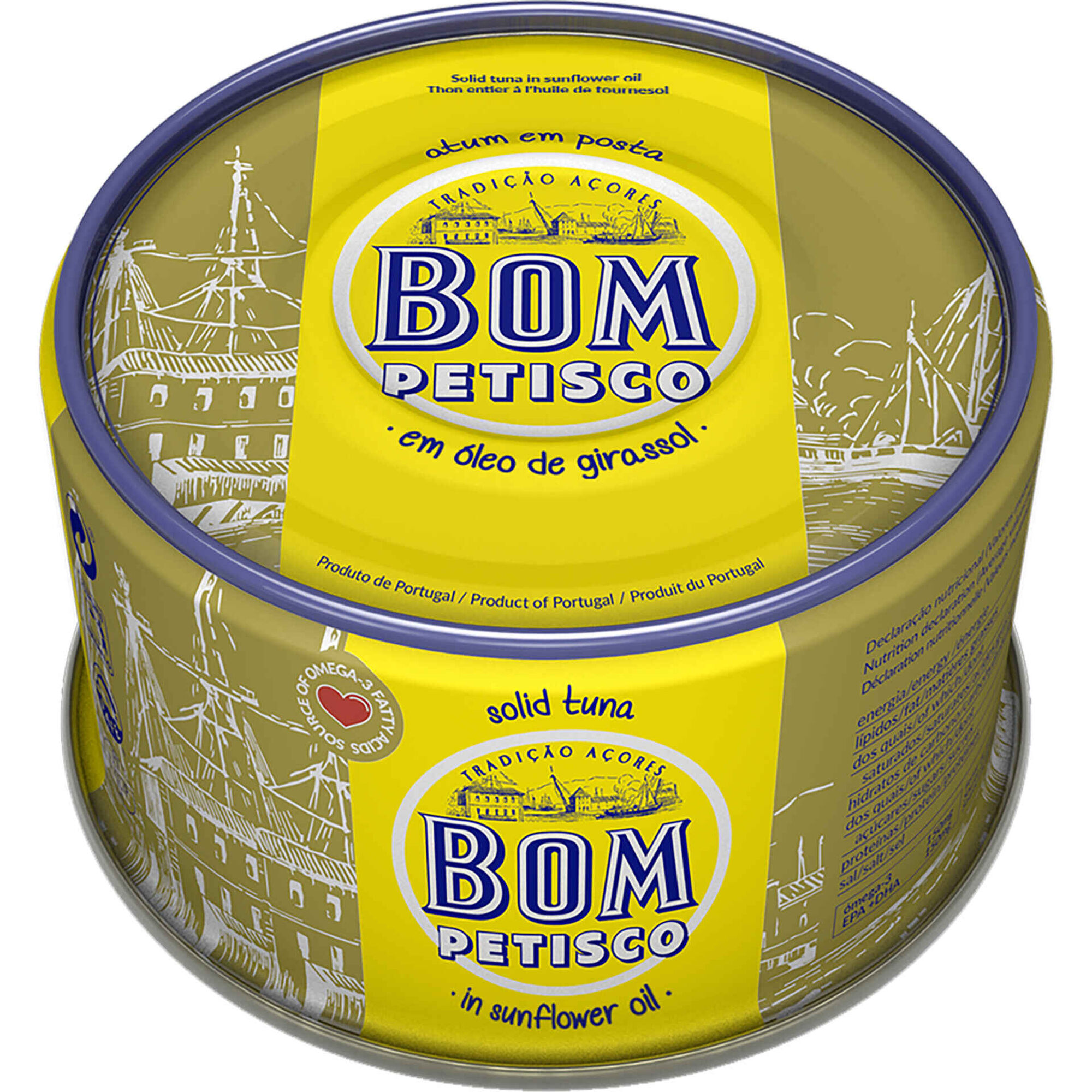 Atum Posta em &Oacute;leo Bom Petisco