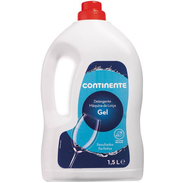 Detergente Máquina Loiça Gel Continente