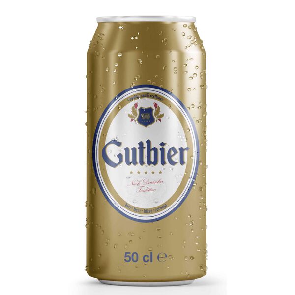 Cerveja em Lata com Álcool Gutbier