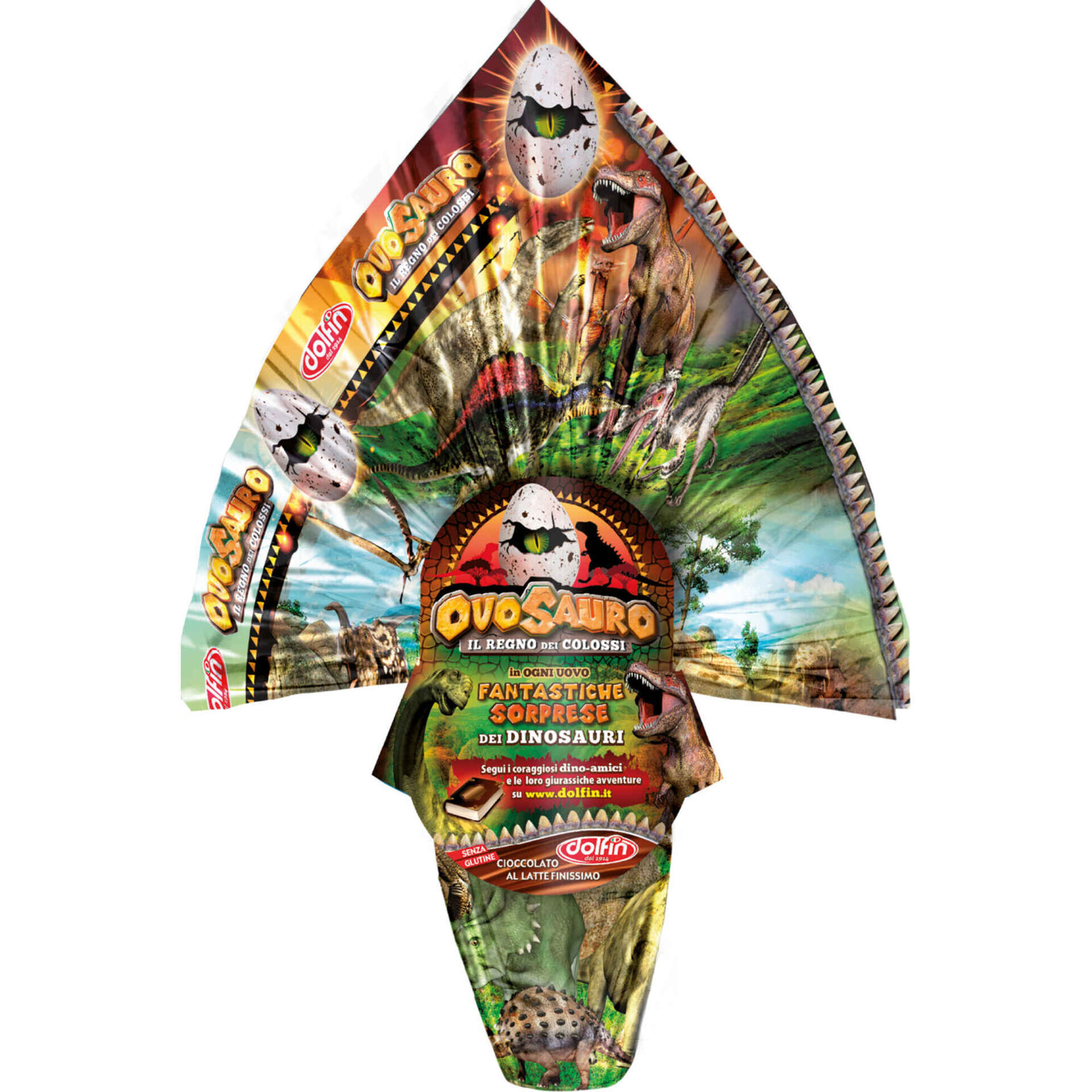 Ovo Chocolate de Leite Ovosauro Dolfin