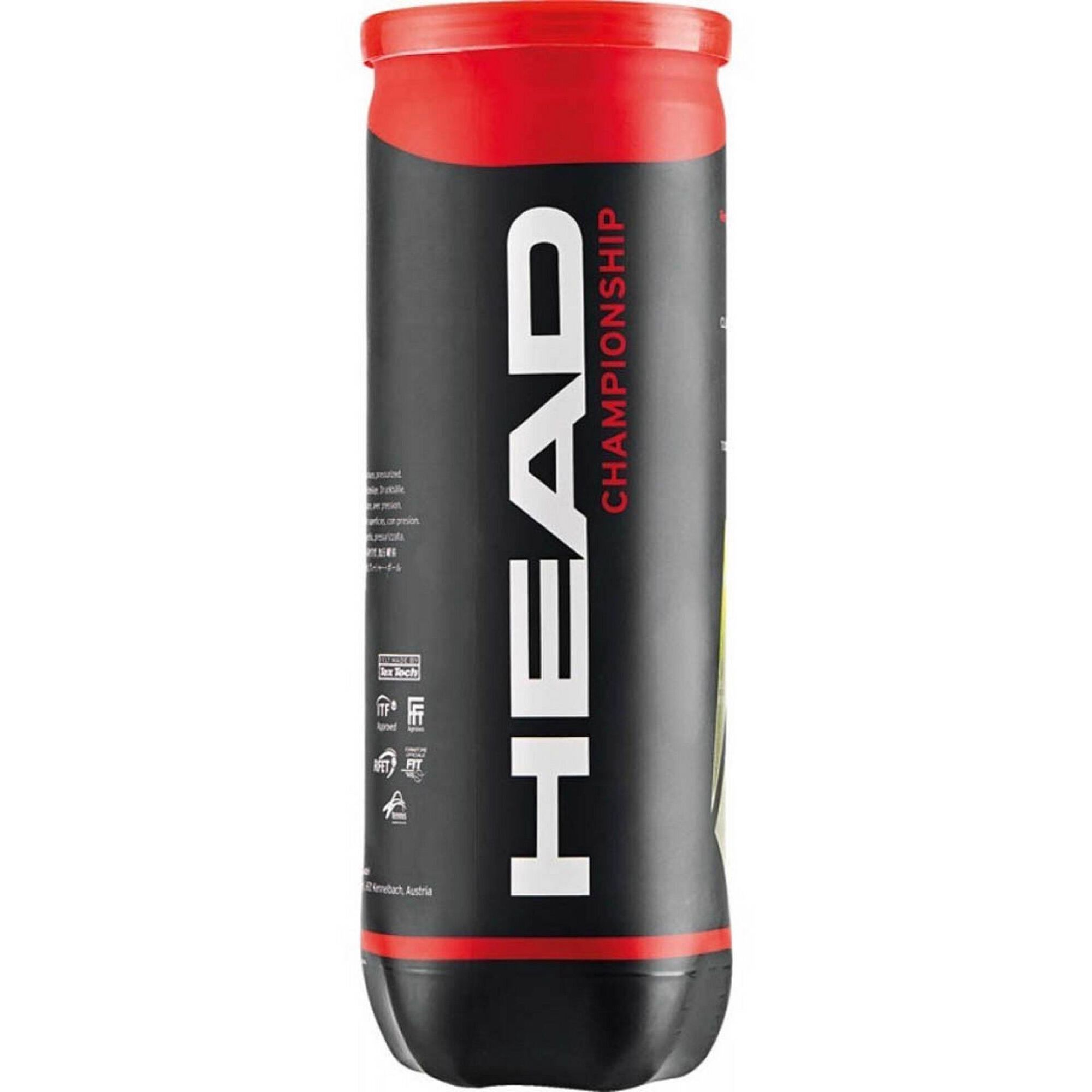 Bolas de Padel Head Championship X3 Bolas de Padel Head Championship X3