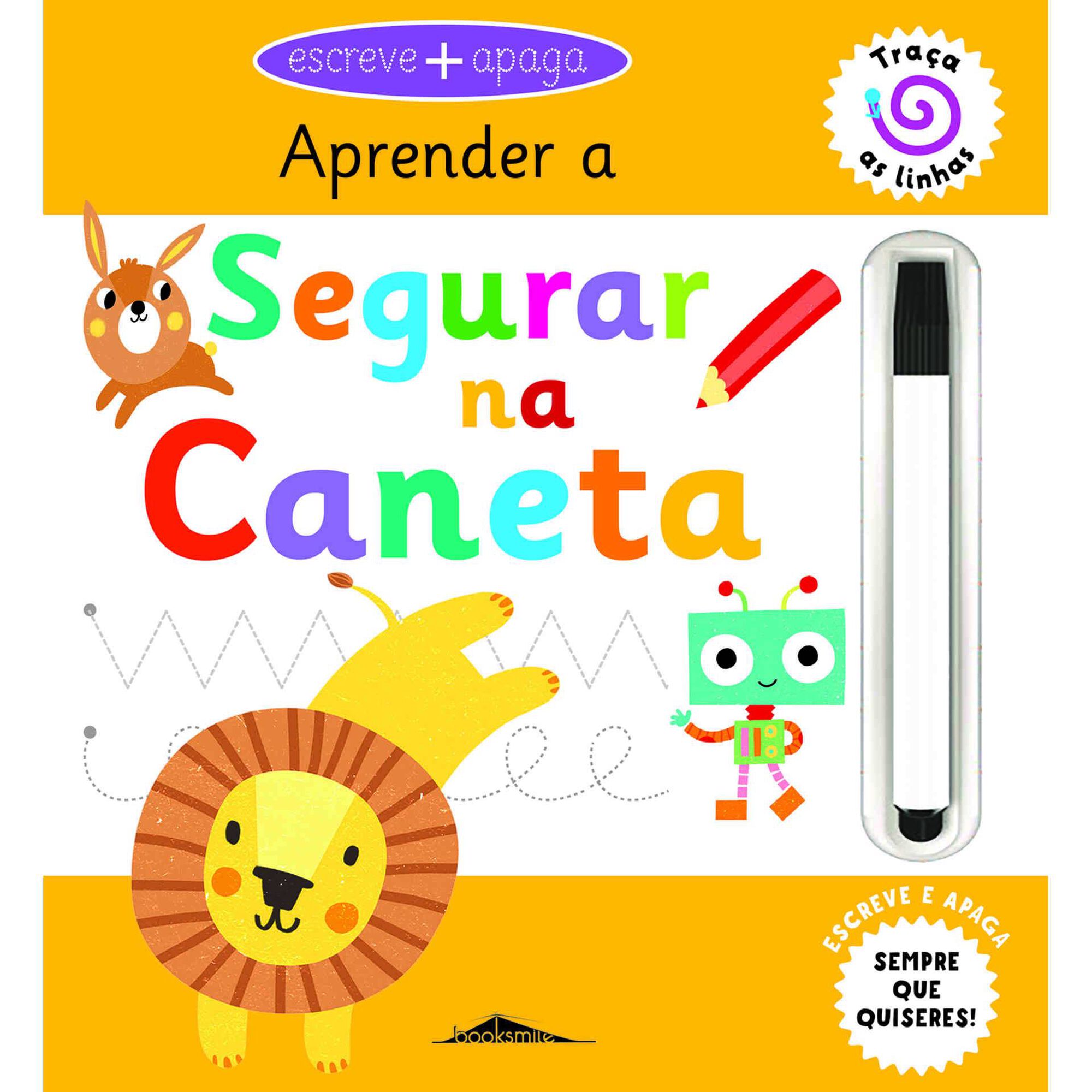 Escreve e Apaga - Aprender a Segurar na Caneta