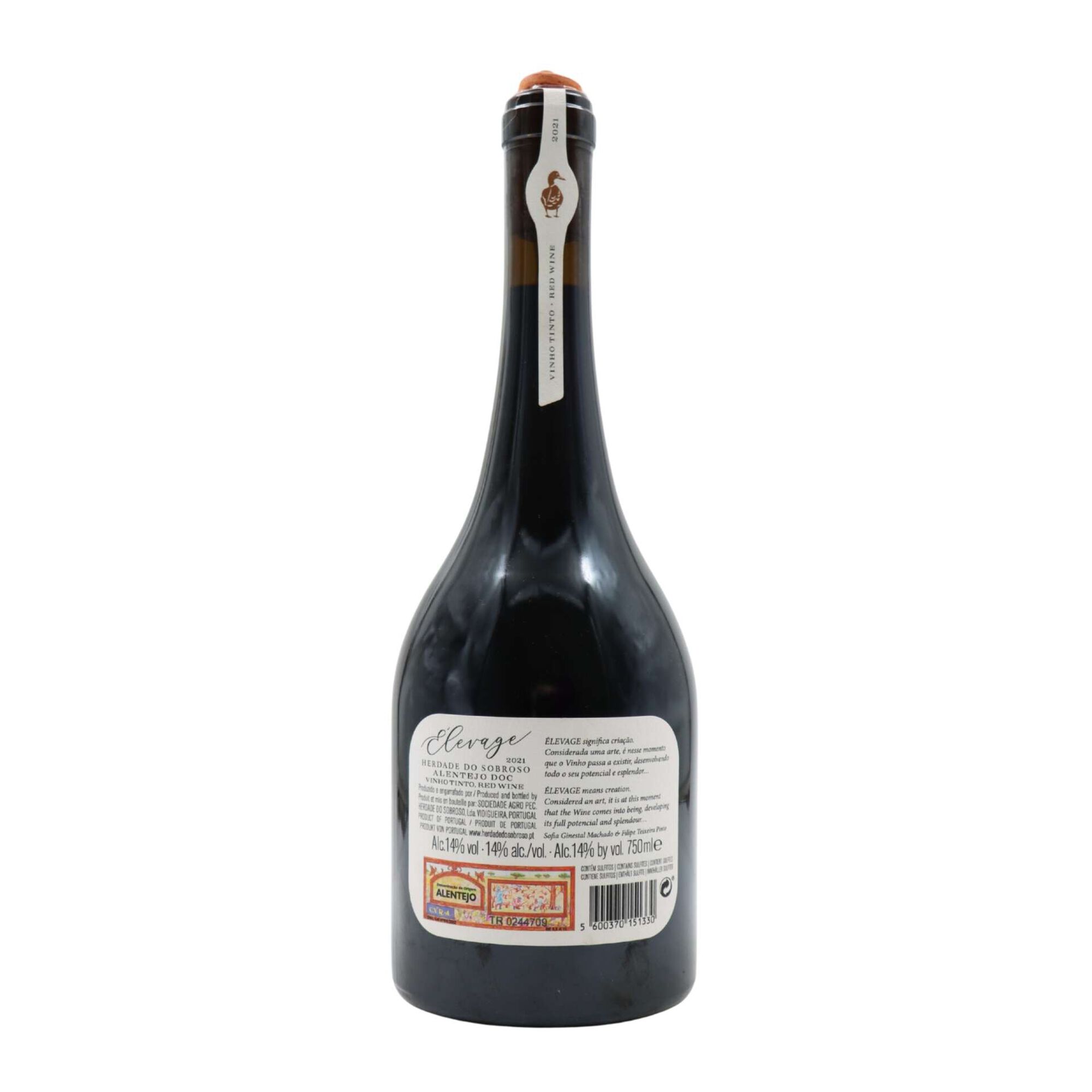Herdade do Sobroso &Eacute;levage Alentejano Vinho Tinto