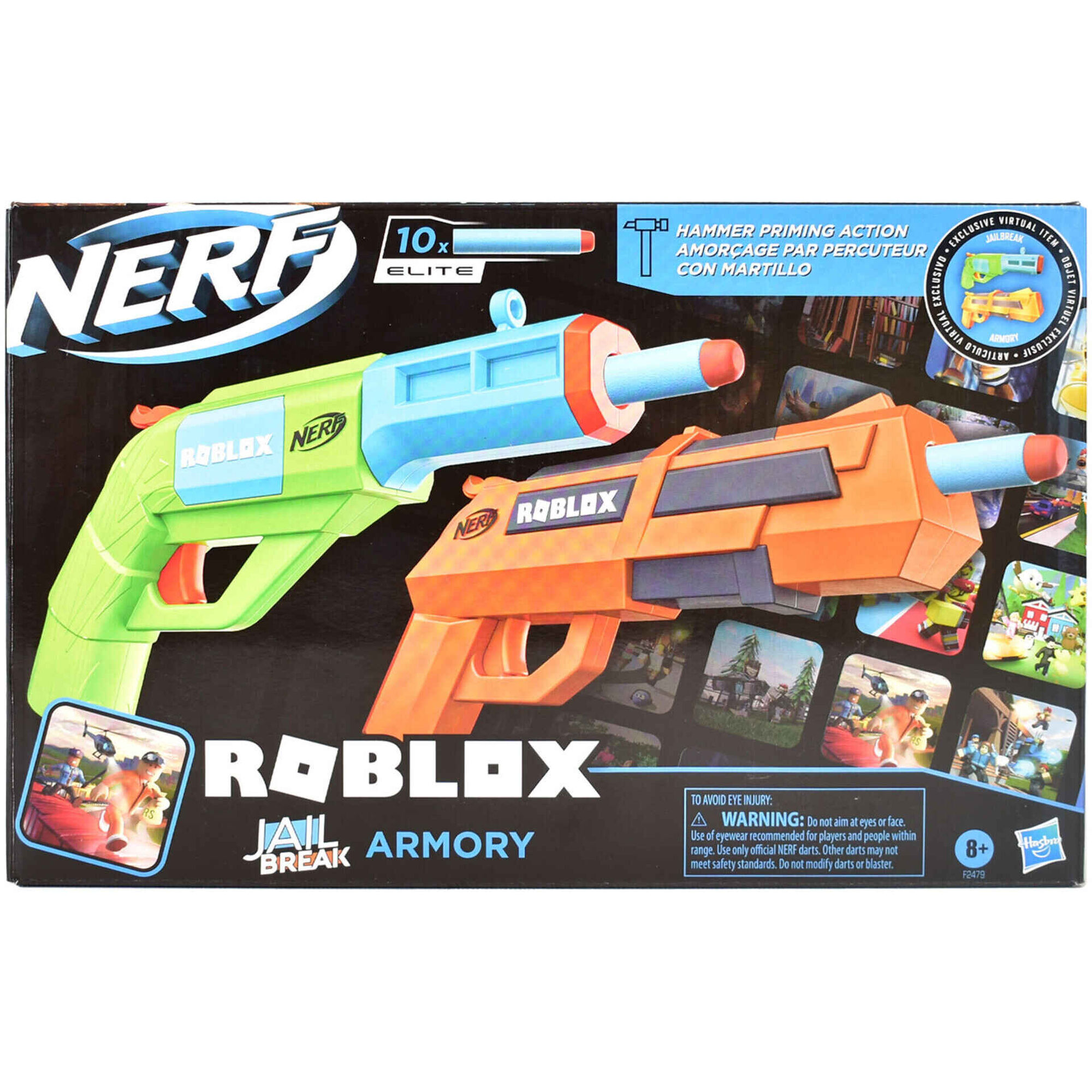 Lançador Nerf Roblox Jailbreak Armory