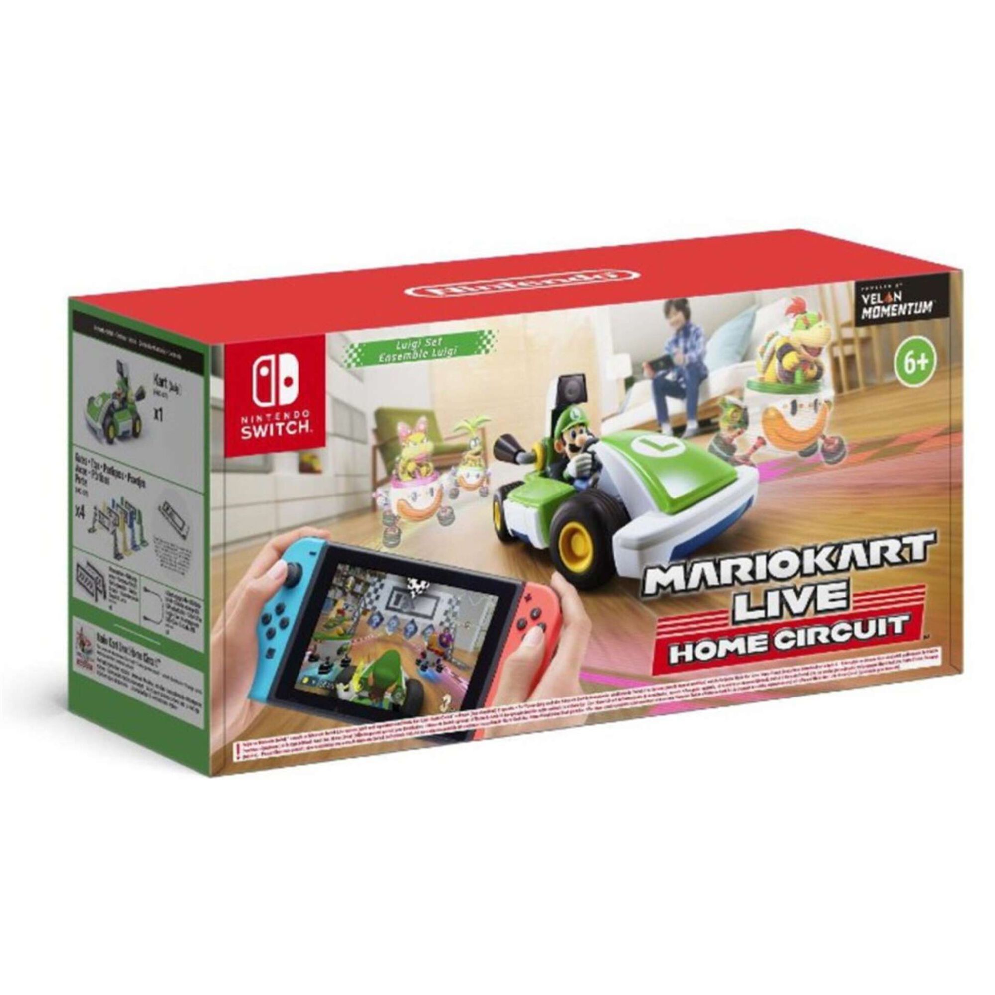Jogo Nintendo Switch Mario Kart Live: Home Circuit Luigi Jogo Nintendo Switch Mario Kart Live: Home Circuit Luigi