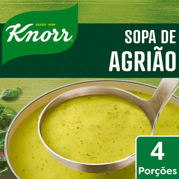 Sopa de Agrião Knorr