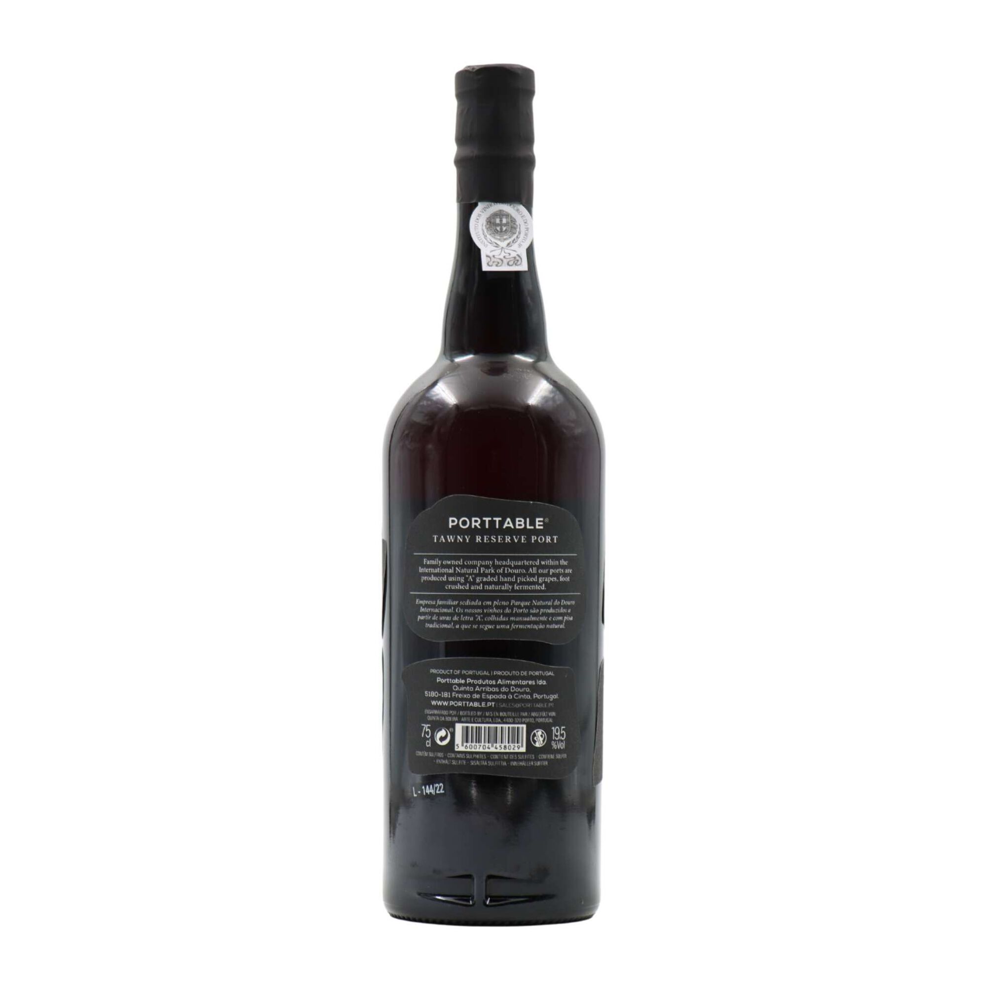 Porttable Reserve Vinho Do Porto Tawny