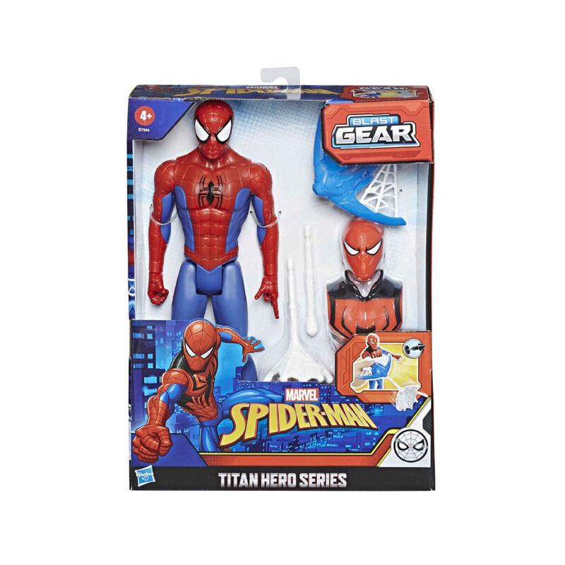 Marvel - Figura Titan Spider-Man com Acessórios