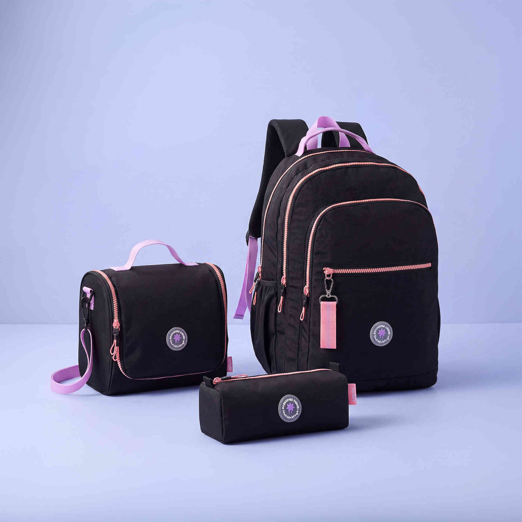 Lancheira Puffy Preto Note!