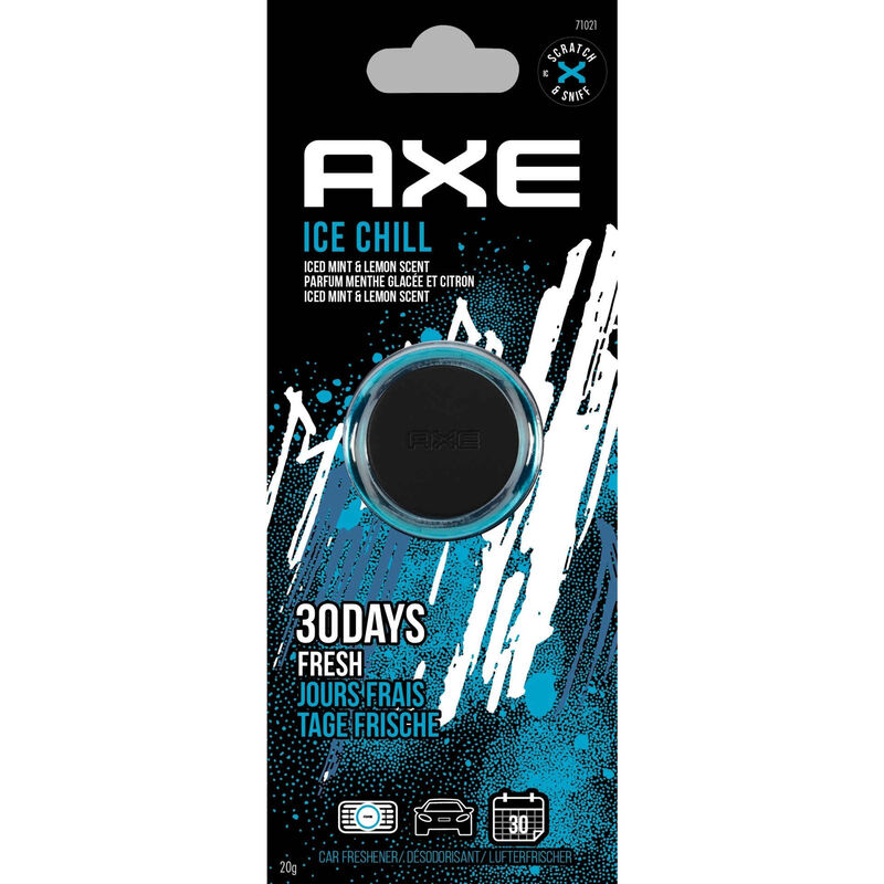 Ambientador Auto Encaixar Plástico Ice Chill Axe