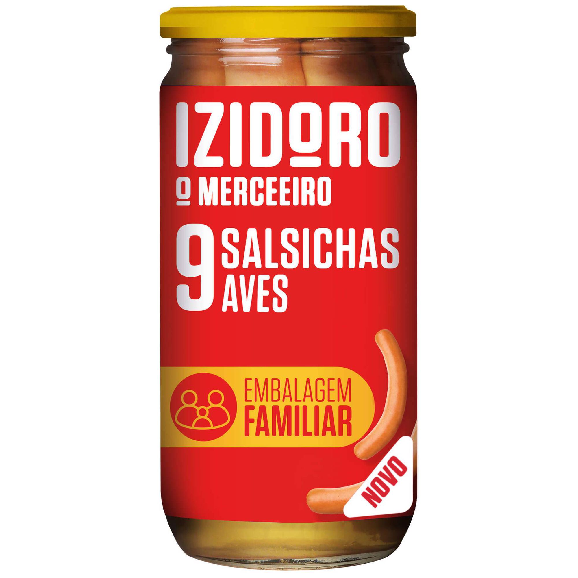 Salsichas Bockwurst Aves Frasco 9 un